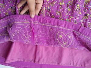 Multicolour Beautiful Heavy Lehenga (11-12years)