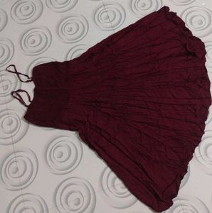 Maroon Sundress