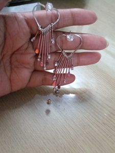 Heart Drop Earrings