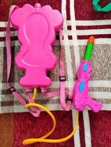 Minnie Mouse Water Blaster Backpack HOLI GUN