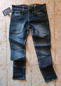 Denim Jeans (Navy Blue, Size 32)