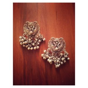 Long Antique Afghani Necklace Set