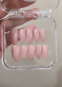 Pink Press-On Nails