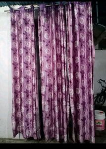 😍Purple Shiny Curtains