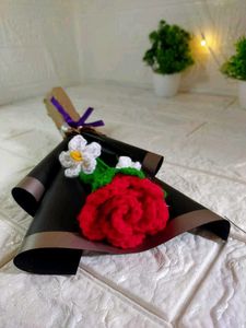 Crochet Rose Flower Bouquet💐💐💐
