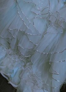 Aqua Two-Piece Party Lehenga