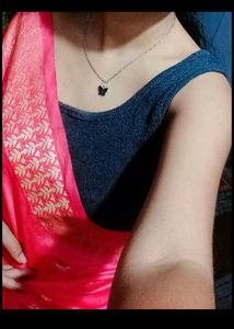 Pink &amp; Gold Banarasi Silk Fabric