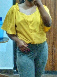 Mustard Yellow Top