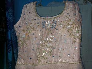 Light Pink Women Party Gown
