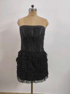 Black  Ruffle Dress