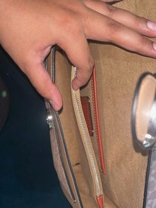 Coach  (first Copy ) Bag In Beige Colour