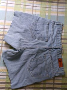 Light Wash Denim Shorts