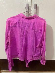 Pink Long Sleeve Top