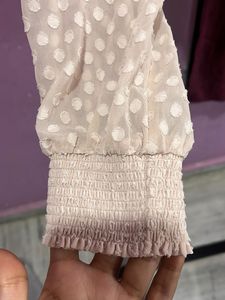 Blush Ruffle Top