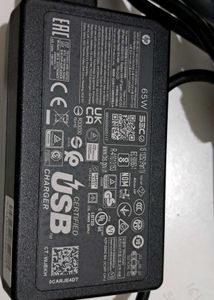 HP 65W Laptop Charger, C type