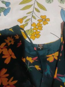 Anaarkali Floral print
