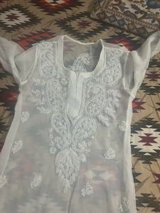 White Kurti