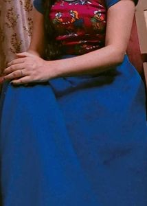 Unique Print & Flowy Gown