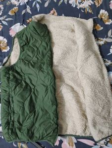 Olive Green Padded Vest