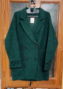 🇳🇿💫💗Korean Elegant Green Coat