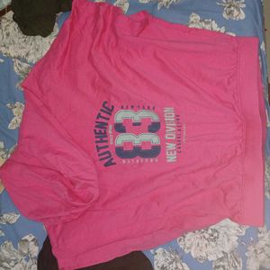 Pink Graphic T-Shirt