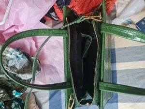 Mirragio Green Satchel bag