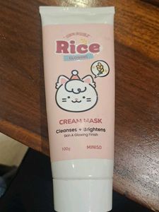 Miniso Rice Glowing Cream Mask