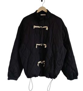 Stylish Black Quilted Jacket