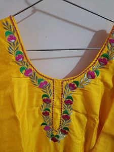Handwrok Embroidery Kurta&amp;Salwar Suit