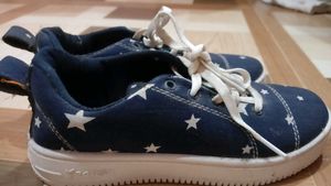 Star Denim Sneakers ✨