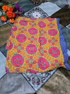 Ethnic salwar with duppatta- Vibrant Pattern