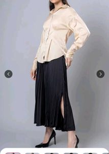H&amp;M Pleated Shirt
