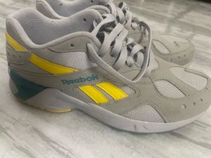 Reebok Classic Aztrek Grey & Yellow Sneakers