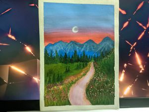 Canvas Scenery Portrait