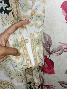 Patterned Mini Dress