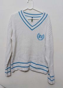 White Aesthetic Sweater