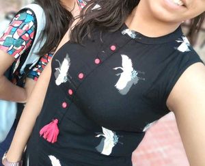 Black  Kurti For Women