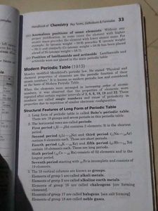 Handbook Chemistry