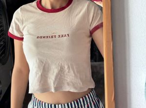 Ringer Tee - 'Fake Friends'