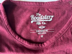 ROADSTER BURGUNDY CROP TOP🎀