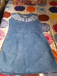 Denim A-Line Dress