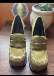 Platform Heel Loafers