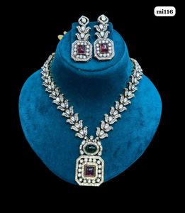 Elegant Necklace Set PREMIUM AD STONE @SALE