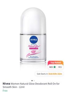Nivea Women Natural Glow Deodorant Roll On