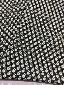 Georgette black saree