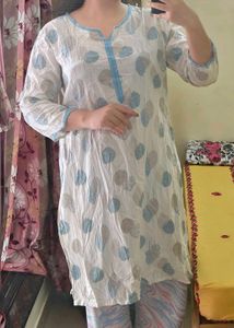 Bundle Of 2 Cotton Kurtis Daily Wear