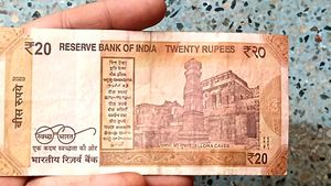 20 Rs Error Note