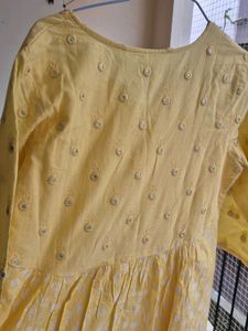 Yellow Casual Dress
