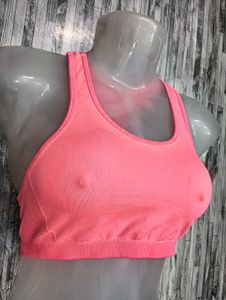 pink 🩷 sports bra🧡