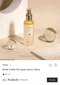 d&#39;alba White Truffle First Spray Serum